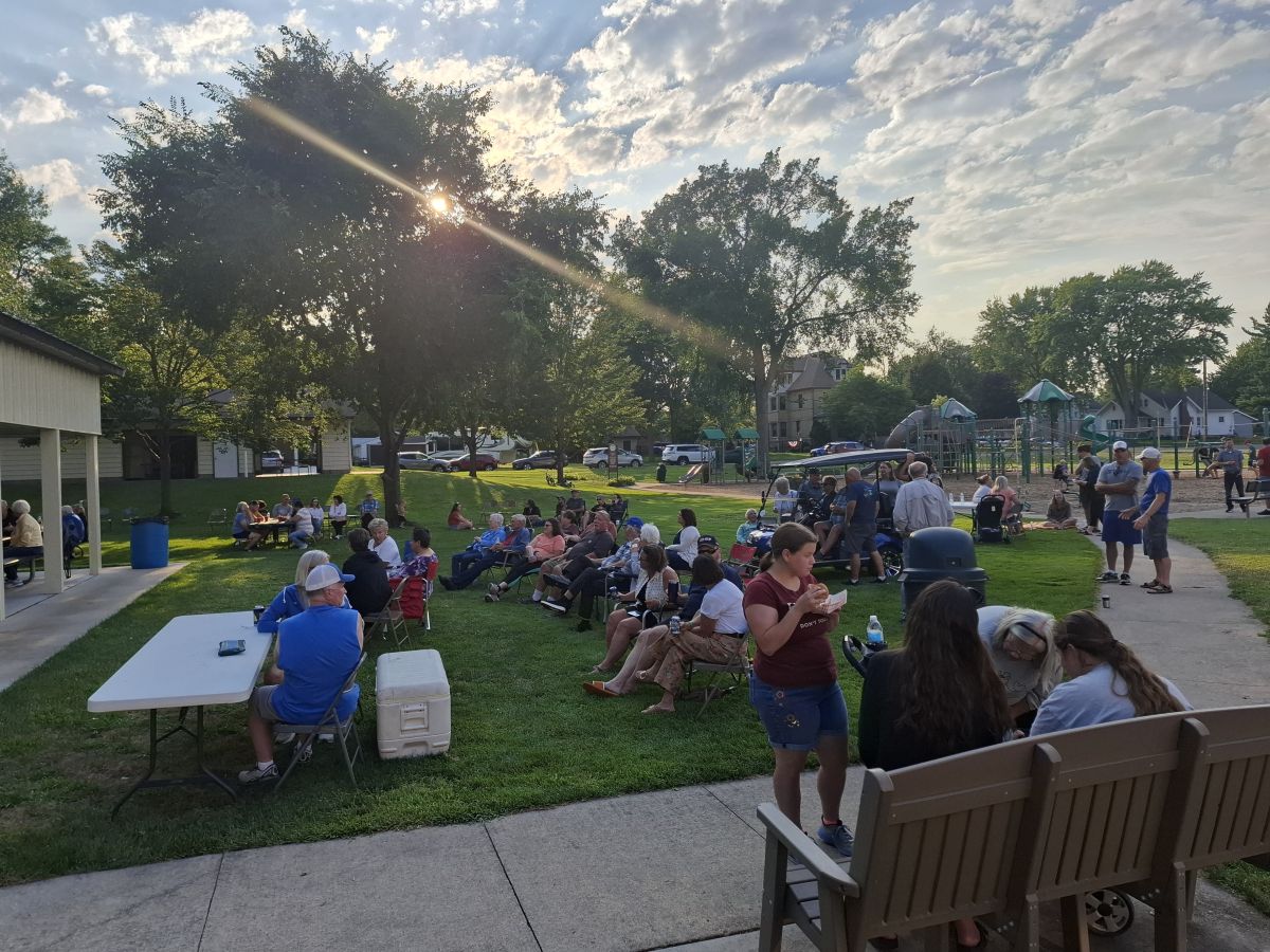 People at National Night Out