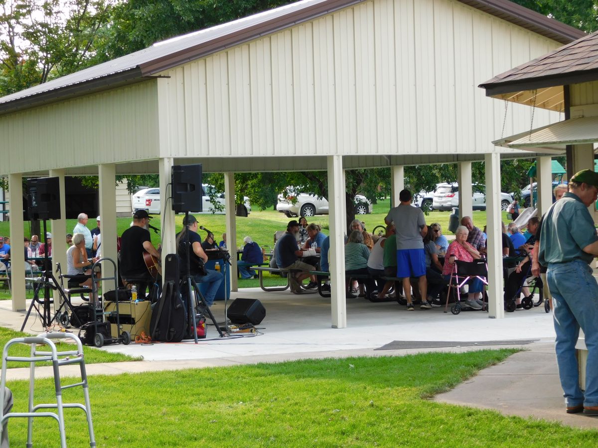 People in a park
